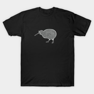 Kiwi Bird - hand drawn detailed animal art T-Shirt